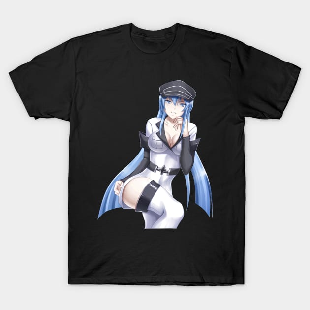 Esdeath Akame Ga Kill T-Shirt by ZarenBeck